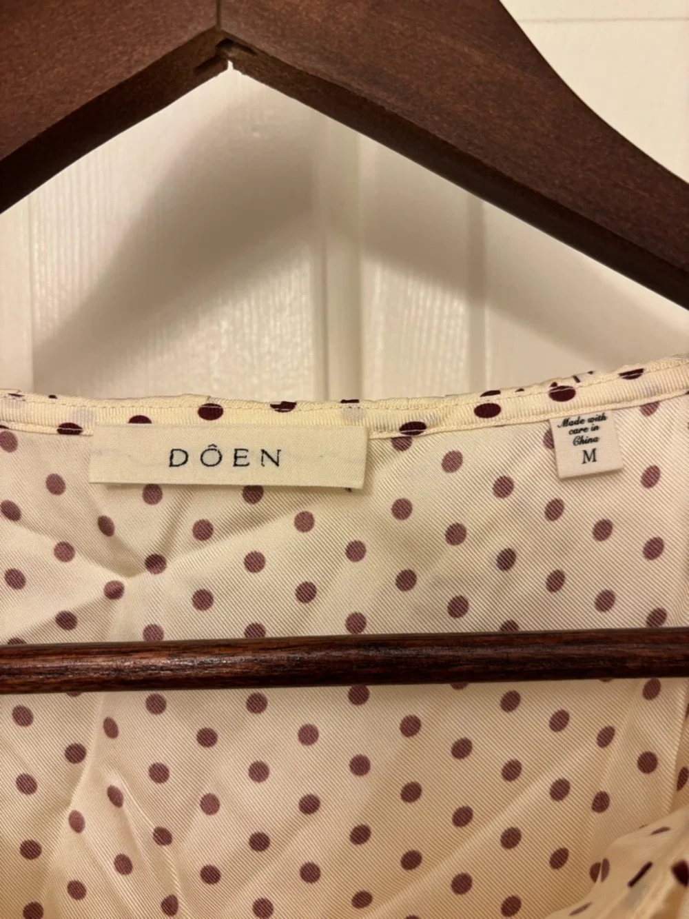 Doen Emerence Dress in Crème Portia Dot - Picture 9 of 11